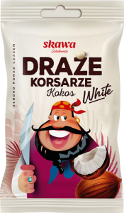 Wadowice Skawa Korsarze Draże kokos white 70 g