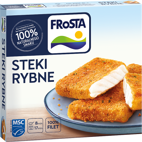 FRoSTA Steki rybne z fileta 250 g (2 sztuki)