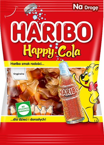 Haribo Happy-Cola Żelki o smaku coli 85 g
