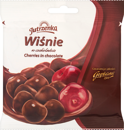 Jutrzenka Wiśnie w czekoladzie 80 g