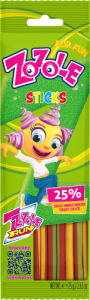 Zozole Hello Żelo Sticks Żelki o smaku owocowym 75 g