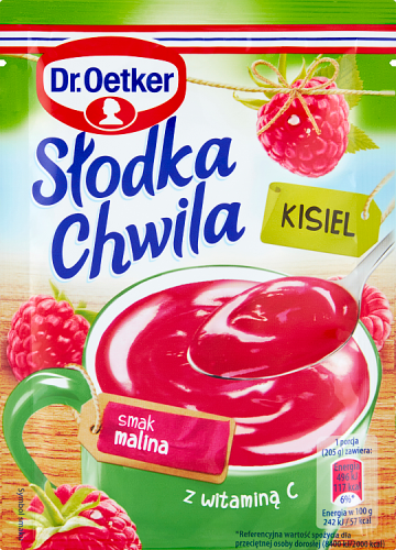 Dr. Oetker Słodka Chwila Kisiel smak malina 30 g