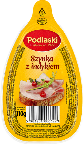 Podlaski Szynka z indykiem 110 g