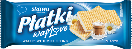 Wadowice Skawa Płatki waflowe mleczne 130 g