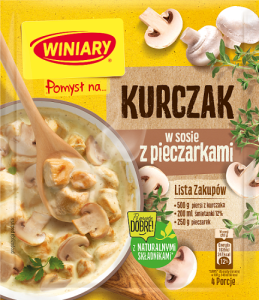 Winiary Pomysł na... Kurczak w sosie z pieczarkami 32 g