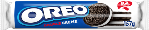 Oreo Double Creme Ciastka kakaowe z nadzieniem o smaku waniliowym 157 g