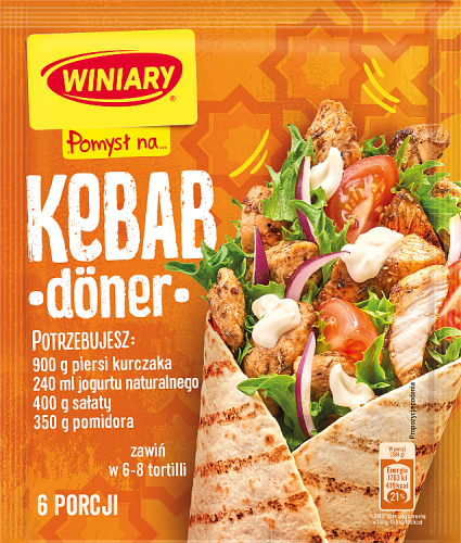 Winiary Pomysł na... Kebab döner 28 g