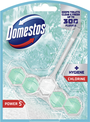 Domestos Power 5 Chlorine Kostka toaletowa 50 g