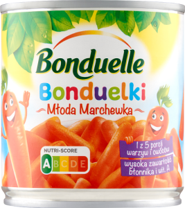 Bonduelle Bonduelki Młoda marchewka 155 g