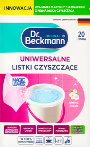 Dr. Beckmann Spring Fresh Uniwersalne listki czyszczące 44 g (20 sztuk)