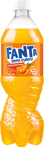 Fanta Zero cukru Napój gazowany o smaku pomarańczowym 850 ml (plus KAUCJA)