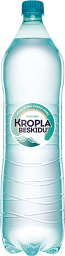 Kropla Beskidu Naturalna woda mineralna musująca 1,5 l (plus KAUCJA)