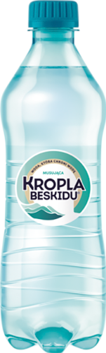 Kropla Beskidu Naturalna woda mineralna musująca 500 ml (plus KAUCJA)