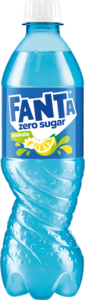Fanta Zero Sugar Napój gazowany o smaku cytrynowym i kwiatu czarnego bzu 500 ml (plus KAUCJA)