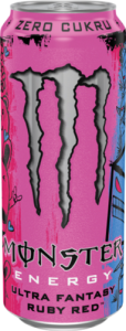 Monster Energy Ultra Fantasy Ruby Red Gazowany napój energetyczny 500 ml (plus KAUCJA)