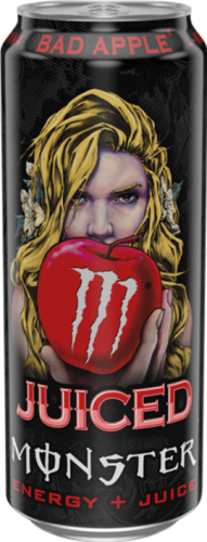 Monster Juiced Bad Apple Gazowany napój energetyczny 500 ml (plus KAUCJA)