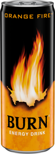 Burn Orange Fire Gazowany napój energetyczny 250 ml (plus KAUCJA)