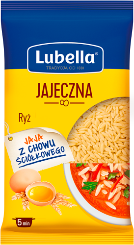 Lubella Jajeczna Makaron ryż 250 g