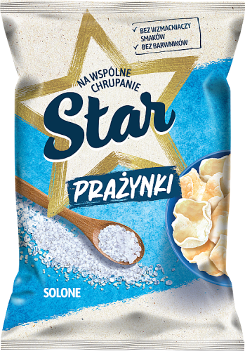 Star Prażynki solone 95 g