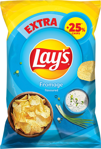 Lay's Chipsy ziemniaczane o smaku śmietankowego serka z ziołami 163 g