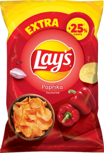 Lay's Chipsy ziemniaczane o smaku papryki 160 g