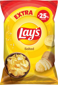 Lay's Chipsy ziemniaczane solone 163 g