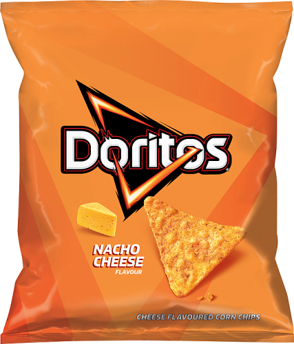 Doritos Nacho Chipsy kukurydziane o smaku serowym 44 g