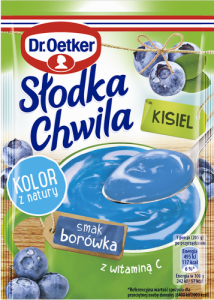 Dr. Oetker Słodka Chwila Kisiel smak borówka 30 g