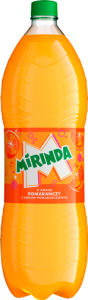 Mirinda Napój gazowany o smaku pomarańczy 2 l (plus KAUCJA)