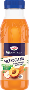 Hortex Vitaminka Sok jabłko marchew brzoskwinia 300 ml
