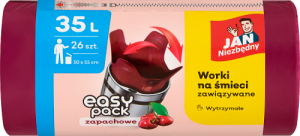 Jan Niezbędny Easy Pack Worki na śmieci zawiązywane zapachowe 35 l 26 sztuk