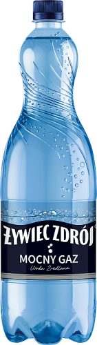 Żywiec Zdrój Mocny Gaz Woda źródlana 1,5 l (plus KAUCJA)