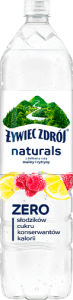 Żywiec Zdrój Naturals Napój niegazowany z delikatną nutą maliny i cytryny 1,2 l (plus KAUCJA)