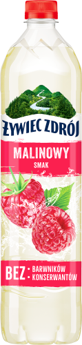 Żywiec Zdrój Napój niegazowany malinowy smak 1,2 l (plus KAUCJA)