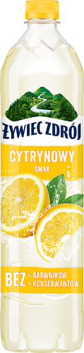 Żywiec Zdrój Napój niegazowany cytrynowy smak 1,2 l (plus KAUCJA)