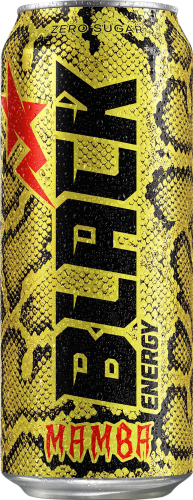Black Energy Zero Sugar Mamba Gazowany napój energetyzujący 500 ml