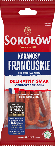 Sokołów Gold Kabanosy francuskie 100 g