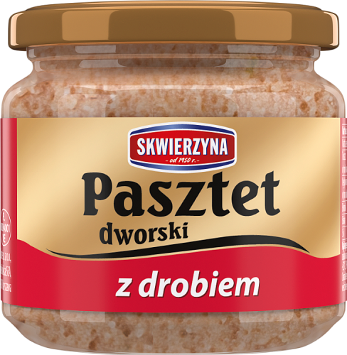 Skwierzyna Pasztet dworski z drobiem 160 g