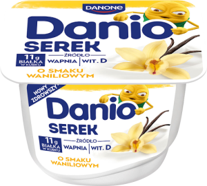 Danio Serek o smaku waniliowym 200 g