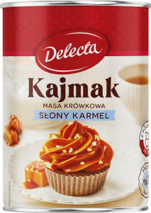 Delecta Kajmak masa krówkowa słony karmel 400 g