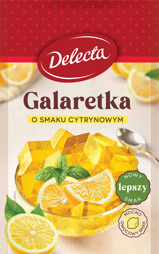 Delecta Galaretka smak cytrynowy 70 g
