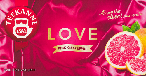 Teekanne Love Aromatyzowana herbatka owocowa o smaku grejpfrutowym 45 g (20 x 2,25 g)