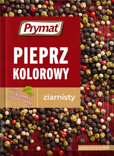 Prymat Pieprz kolorowy ziarnisty 15 g