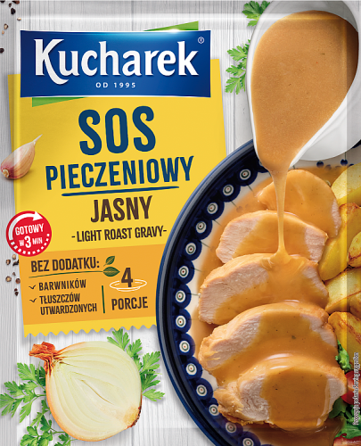 Kucharek Sos pieczeniowy jasny 28 g