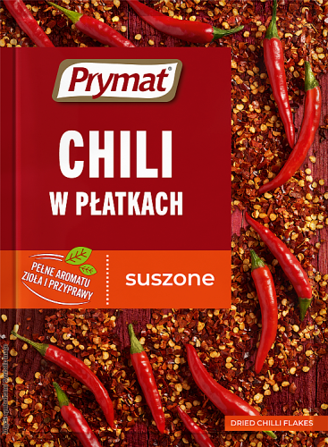 Prymat Chili w płatkach suszone 10 g