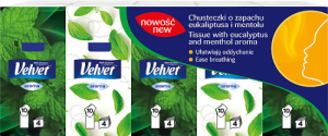Velvet Aroma Chusteczki higieniczne zapachowe 10 x 10 sztuk