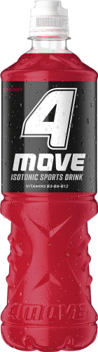 4Move Napój izotoniczny niegazowany o smaku wiśniowym 750 ml (plus KAUCJA)