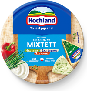 Hochland Ser kremowy mixtett w trójkącikach 180 g