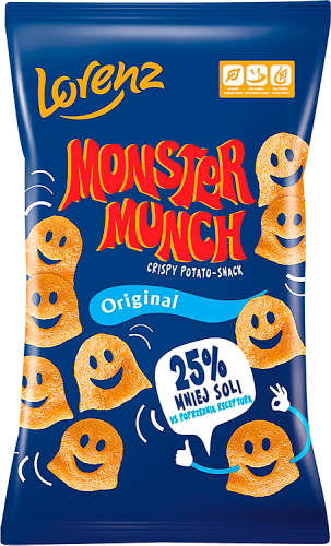 Monster Munch Original Chrupki ziemniaczane solone 100 g