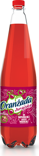 Jurajska Oranżada czerwona 1,25 l (plus KAUCJA)